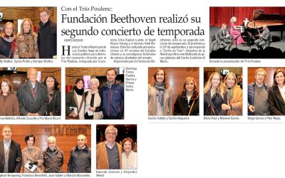 Fundación Beethoven realizó su segundo concierto de temporada